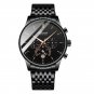 632 Gold S_Swiss Brand  Men Watch Sport Chronograph Waterproof Luminous Date Wristwatch Ultra Thin M