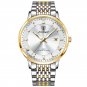 Gold White_PPEDAGAR Men Watches 2022  Luxury Quarzt Watch Waterproof Luminous Stainless Steel Busine