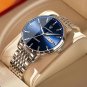 832 SL BU S_Men Watch Business Quartz Watches Top Swiss Brand Luxury Waterproof Luminous Stainless S