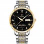 Gold Black_Men Watch Business Quartz Watches Top Swiss Brand Luxury Waterproof Luminous Stainless St