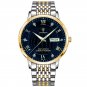 Gold Blue_Men Watch Business Quartz Watches Top Swiss Brand Luxury Waterproof Luminous Stainless Sta