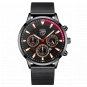 Mesh Black Gold_Luxury Men's es for Men Sports Stainless Steel Mesh belt Quartz Wrist Calendar Lumin
