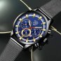 Mesh Black Gold_2022   Mens es Men Business Stainless Steel Mesh Belt Quartz Wrist  Man Sports Casua
