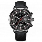 Leather Black Silver_Mens Luxury es Men Business Stainless Steel Quartz Wrist  Man Sports Casual Lea