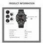 Mesh Rose Blue_Mens Luxury es Men Business Stainless Steel Quartz Wrist  Man Sports Casual Leather L