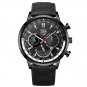 Leather Black Silver_2022 Mens es Luxury Men Stainless Steel Quartz Wrist  for Men Business Casual L