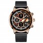 Mesh Rose Black_Mens es Stainless Steel Mesh Belt Quartz Wrist  Luminous Clock Men Business Caasual 