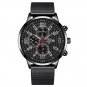 Steel Black Black_2022 Mens Sports es for Men Business Stainless Steel Mesh belt Quartz Wrist Luxur