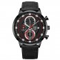 Leather Black Silver_2022 men's sports es men luxury stainless steel quartz es luminous clock man bu
