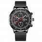 Mesh Black Silver_Luxury Mens es Men Business Gold Stainless Steel Mesh Belt Quartz Clock Man Casual