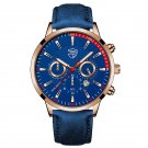 Leather Blue Blue_2022 Men es Luxury Famous Brand Men Stainless Steel Mesh Belt Calendar  Men Busine