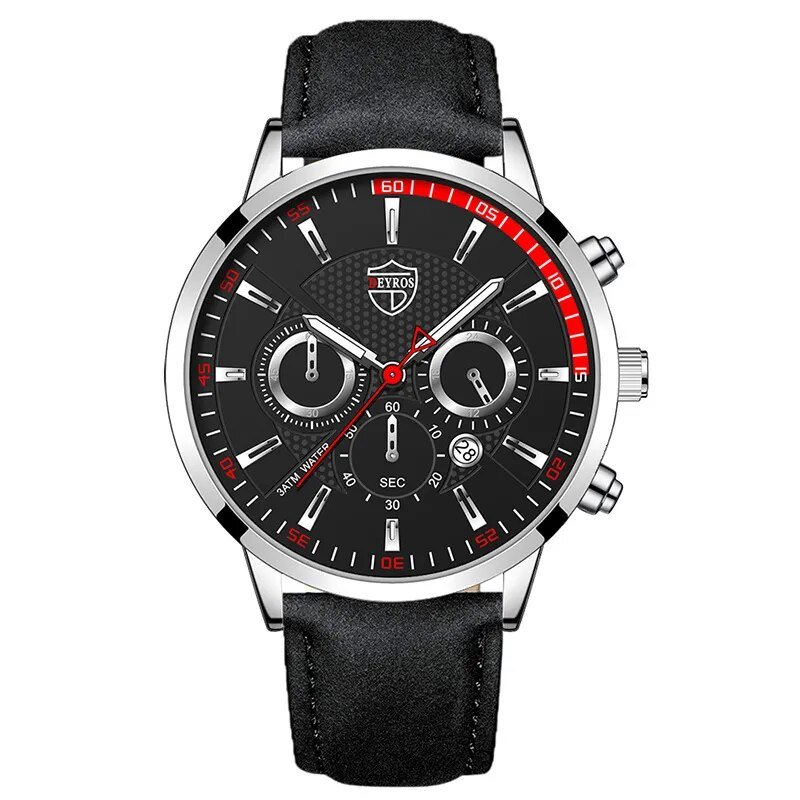 Leather Silver Black_2022 Men es Luxury Famous Brand Men Stainless Steel Mesh Belt Calendar  Men Bus