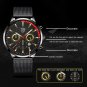 Mesh Gold Black_2022 Men es Luxury Famous Brand Men Stainless Steel Mesh Belt Calendar  Men Business