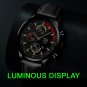 Leather Rose Blue_2022 Men's es Luxury Blue Leather Quartz for Men Brand Business Calendar Sports C
