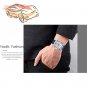 Leather Black Gold_Mens es Luxury Men Sports Gold Stainless Steel Quartz Wrist Man Business Casual