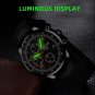 Leather Black Gold_Mens Sports es Luxury Men Business Stainless Steel Mesh Belt Quartz Clock Man Cas