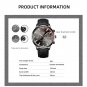 Leather Rose Blue_Mens Sports es Luxury Men Business Stainless Steel Quartz Wrist Man Casual Lumino