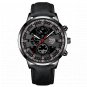 Leather Black  Black_Mens Stainless Steel es Luxury Men Sports Quartz Wrist  Male Business Casual es