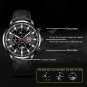 Leather Black Gold_Mens Stainless Steel es Luxury Men Sports Quartz Wrist Male Business Casual es F