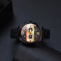 Leather Black Black_2022 Luxury Mens Black es Men Business Stainless Steel Quartz Calendar Wrist  Ma