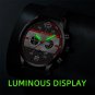 Leather Silver Black_2022 Luxury Mens Black es Men Business Stainless Steel Quartz Calendar Wrist M