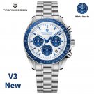 Blue_2023  Men's es Top Luxury Quartz  For Men Automatic Date Speed Chronograph Sapphire Mirror Wris