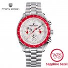 Red V5_2023  Men's es Top Luxury Quartz  For Men Automatic Date Speed Chronograph Sapphire Mirror Wr