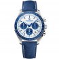 Blue_Men's es Sport Quartz Wrist for men Moon Chronograph Automatic date Stainless steel Sapphire mi