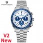 Multicolor_Men's es Sport Quartz Wrist for men Moon Chronograph Automatic date Stainless steel Sapph