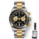 Gold Box_2023  BB Panda Retro Sport Chronograph Luxury Quartz  For Men Sapphire mirror 10Bar Waterpr