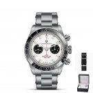 White Box_2023  BB Panda Retro Sport Chronograph Luxury Quartz  For Men Sapphire mirror 10Bar Waterp