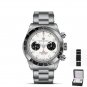 White Box_2023 BB Panda Retro Sport Chronograph Luxury Quartz For Men Sapphire mirror 10Bar Waterp