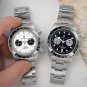 White N_2023 BB Panda Retro Sport Chronograph Luxury Quartz For Men Sapphire mirror 10Bar Waterpro