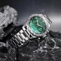 Green_2023 Wide arrow Moon Men's es Luxury Quartz For Men Sport Retro Chronograph VK64 AR Sapphire