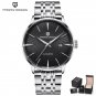 Black S_2023   Brand Luxury es For Men Automatic Date  Waterproof Chronograph VK67 Movement