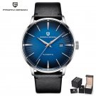 Blue_2023   Brand Luxury es For Men Automatic Date  Waterproof Chronograph VK67 Movement