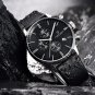 Gold black_2023 Brand Luxury es For Men Automatic Date Waterproof Chronograph VK67 Movement