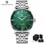 Green s_2023   Brand Luxury es For Men Automatic Date  Waterproof Chronograph VK67 Movement