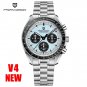 Blue_Men's es Sport Chronograph Luxury Quartz Wrist  For Men Automatic Date Speed Great Master  men