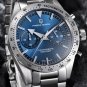 Green_2023 Wide arrow Moon Men's es Luxury Quartz For Men Sport Retro Chronograph VK64 AR Sapphire