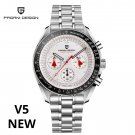 White_Chronograph Men's es  Luxury Men Quartz Wrist  Automatic Date Speed Great Master  for men