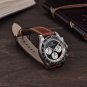 White_Retro Sports Chronograph Men's es Luxury Quartz Men Automatic date VK63 Sapphire glass 100M W