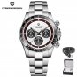White Box_Retro Sports Chronograph Men's es Luxury Quartz  Men Automatic date VK63 Sapphire glass 10