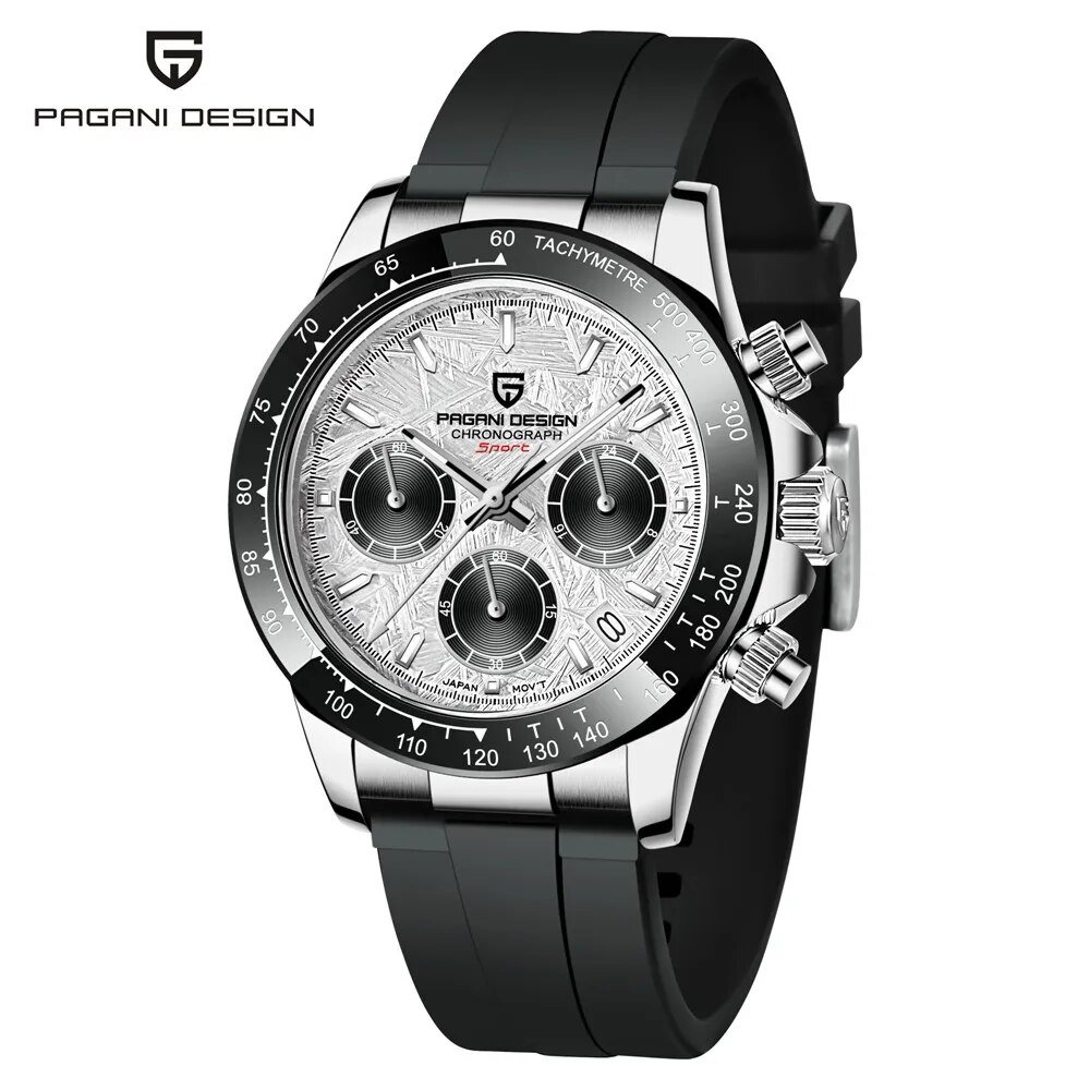 Gray_2022  1664 Meteorite Dial Men's es Luxury Sapphire Quartz  for men Sport Chronograph men