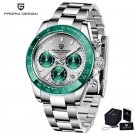 Green_2022  1664 Meteorite Dial Men's es Luxury Sapphire Quartz  for men Sport Chronograph men