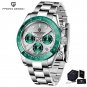 Green_2022  1664 Meteorite Dial Men's es Luxury Sapphire Quartz  for men Sport Chronograph men