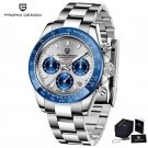 Orange_2022  1664 Meteorite Dial Men's es Luxury Sapphire Quartz  for men Sport Chronograph men