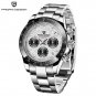 Sliver Gray_2022  1664 Meteorite Dial Men's es Luxury Sapphire Quartz  for men Sport Chronograph men