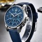 Black_2023   CODE Men's es Quartz  for men Sport Automatic Date Chronograph Waterproof VK63 Sapphire