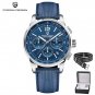 Gold_2023   CODE Men's es Quartz  for men Sport Automatic Date Chronograph Waterproof VK63 Sapphire 